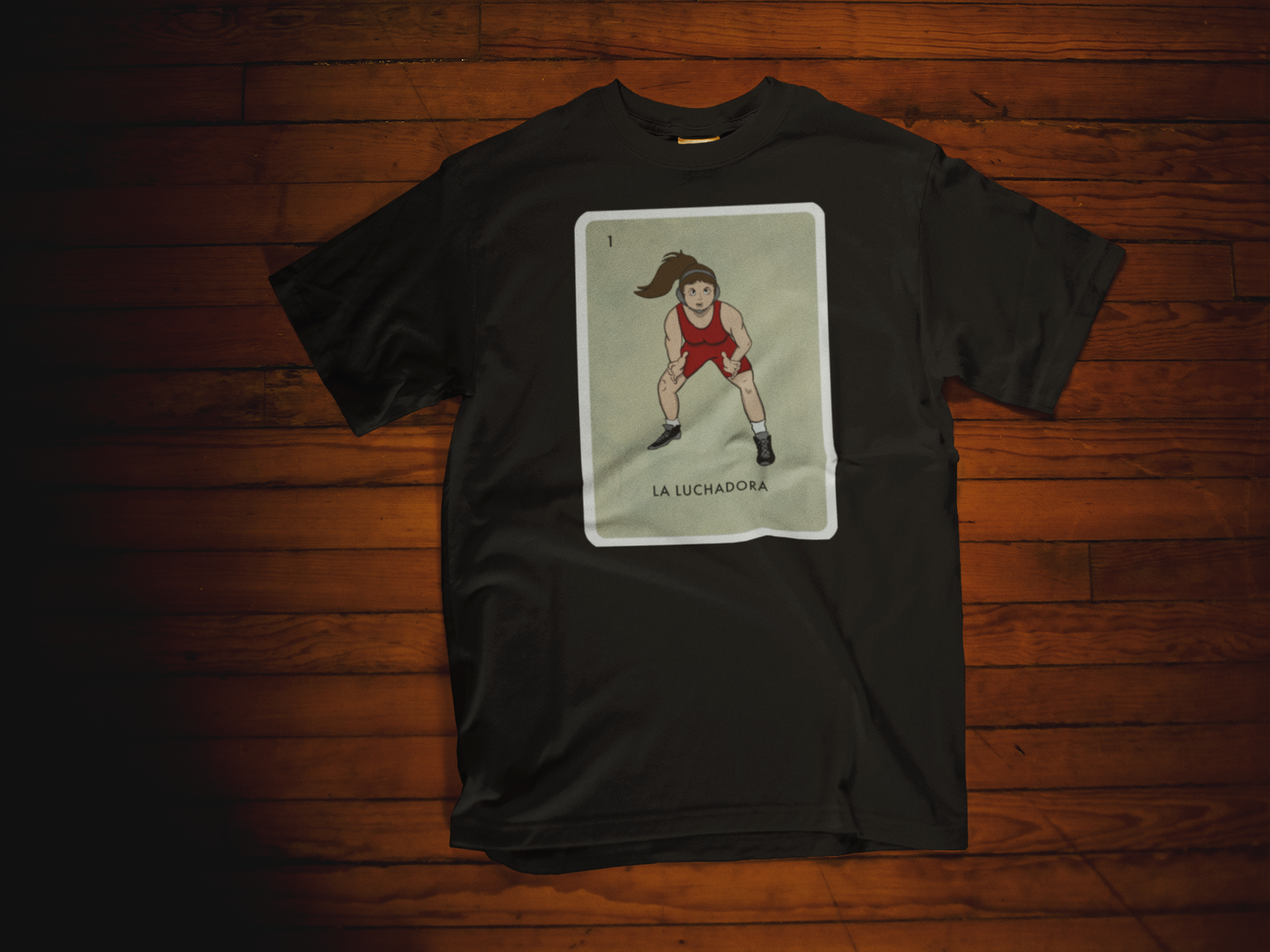 La Luchadora - Premium Unisex Crewneck Tee